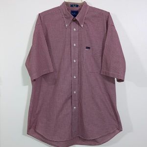 Façonnable Gingham Shirt. Size XL